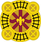 STICKER US ARMY UNIT 766th Transportation Battalion CREST