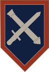 STICKER US ARMY UNIT 75th Regimental Combat Team SHIELD