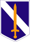 STICKER US ARMY UNIT 73rd Infantry Brigade SHIELD