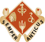 STICKER US ARMY UNIT 70th Field Artillery Brigade CREST