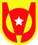 STICKER US ARMY UNIT 5th Transportation Brigade SHIELD