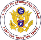 STICKER US ARMY UNIT 5th Recruiting Brigade