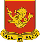 STICKER US ARMY UNIT 5th Battalion - 25th Field Artillery Regiment Crest