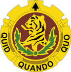 STICKER US ARMY UNIT 519 Transportation Battalion CREST