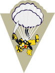 STICKER US ARMY UNIT 515th Parachute Infantry Regiment SHIELD