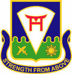 STICKER US ARMY UNIT 511th Infantry Regiment Crest