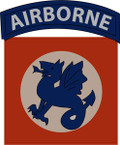 STICKER US ARMY UNIT 508th Regimental Combat Team SHIELD