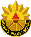 STICKER US ARMY UNIT 506 Transportation Battalion CREST