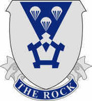 STICKER US ARMY UNIT 503rd Infantry Regiment Crest B