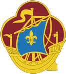 STICKER US ARMY UNIT 499 Transportation Battalion CREST