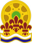 STICKER US ARMY UNIT 470 Transportation Battalion CREST