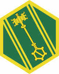 STICKER US ARMY UNIT 46th Military Police Command Shield