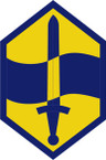 STICKER US ARMY UNIT 460th Chemical Brigade SHIELD