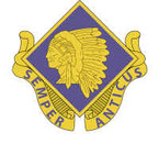 STICKER US ARMY UNIT 45th Infantry Brigade Crest