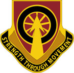 STICKER US ARMY UNIT 450 Transportation Battalion CREST