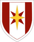 STICKER US ARMY UNIT 44th Medical Command SHIELD