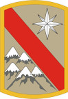 STICKER US ARMY UNIT 43rd Sustainment Brigade SHIELD