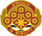 STICKER US ARMY UNIT 425 Transportation Brigade CREST