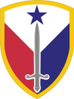 STICKER US ARMY UNIT 407th Support Brigade SHIELD