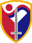 STICKER US ARMY UNIT 403rd Support Brigade SHIELD