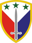 STICKER US ARMY UNIT 402nd Support Brigade SHIELD
