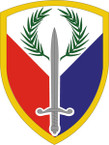 STICKER US ARMY UNIT 401st Support Brigade SHIELD