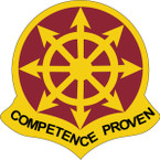 STICKER US ARMY UNIT 394 Transportation Battalion SHIELD