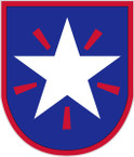 STICKER US ARMY UNIT 36th Infantry Brigade SHIELD