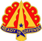STICKER US ARMY UNIT 35TH AIR DEFENSE ARTILLERY BRIGADE II