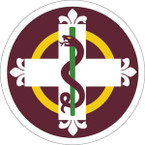 STICKER US ARMY UNIT 338th Medical Brigade SHIELD
