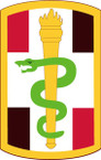 STICKER US ARMY UNIT 330th Medical Brigade SHIELD