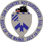 STICKER US ARMY UNIT 30th Infantry Regiment