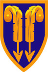 STICKER US ARMY UNIT 2nd Support Brigade SHIELD