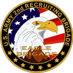 STICKER US ARMY UNIT 2nd Recruiting Brigade