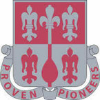 STICKER US ARMY UNIT 299th Engineers CBT