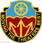 STICKER US ARMY UNIT 272nd Transportation Battalion