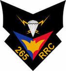 STICKER US ARMY UNIT 265th Radio Research Company