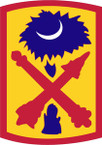 STICKER US ARMY UNIT 263rd Air Defense Artillery Brigade SHIELD