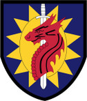 STICKER US ARMY UNIT 224th Sustainment Brigade SHIELD