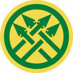 STICKER US ARMY UNIT 220th Military Police Brigade Shield