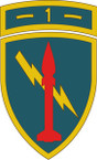 STICKER US ARMY UNIT 1st US Army Missile Command SHIELD