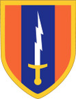 STICKER US ARMY UNIT 1st Signal Brigade SHIELD