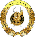 STICKER US ARMY UNIT 1st Recruiting Brigade