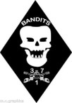 STICKER US ARMY UNIT 1st Battalion - 37th Armor Regiment