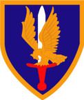 STICKER US ARMY UNIT 1st Aviation Brigade SHIELD