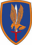 STICKER US ARMY UNIT 1st Aviation Brigade Crest