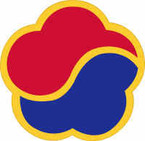 STICKER US ARMY UNIT 19th Support Command Shield