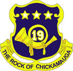 STICKER US ARMY UNIT 19th Infantry Regiment