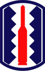 STICKER US ARMY UNIT 197th Infantry Brigade SHIELD