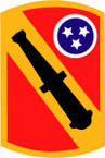 STICKER US ARMY UNIT 196th Field Artillery Brigade SHIELD
